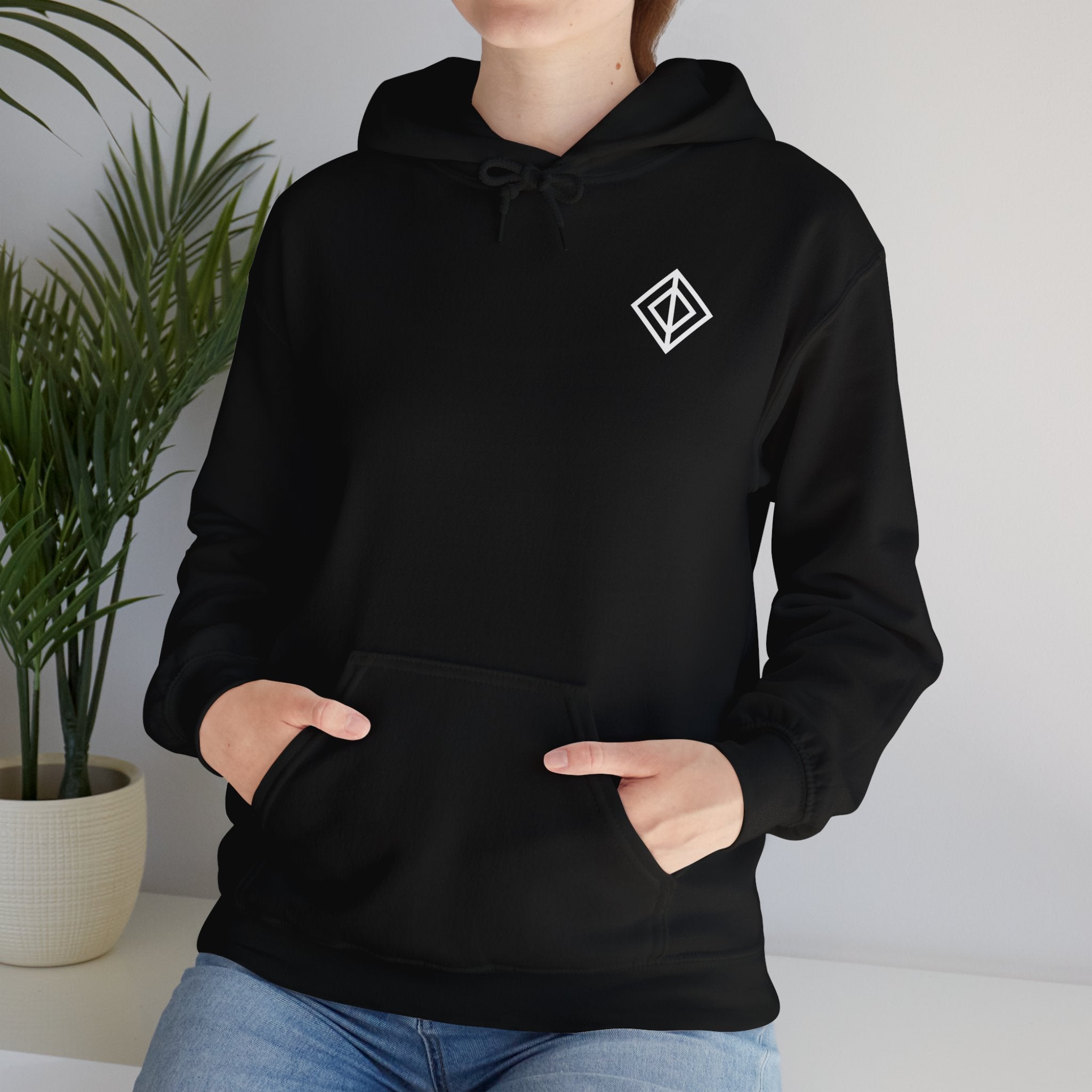 Hoodie à capuche unisexe Heavy Blend™ Marque Diamond