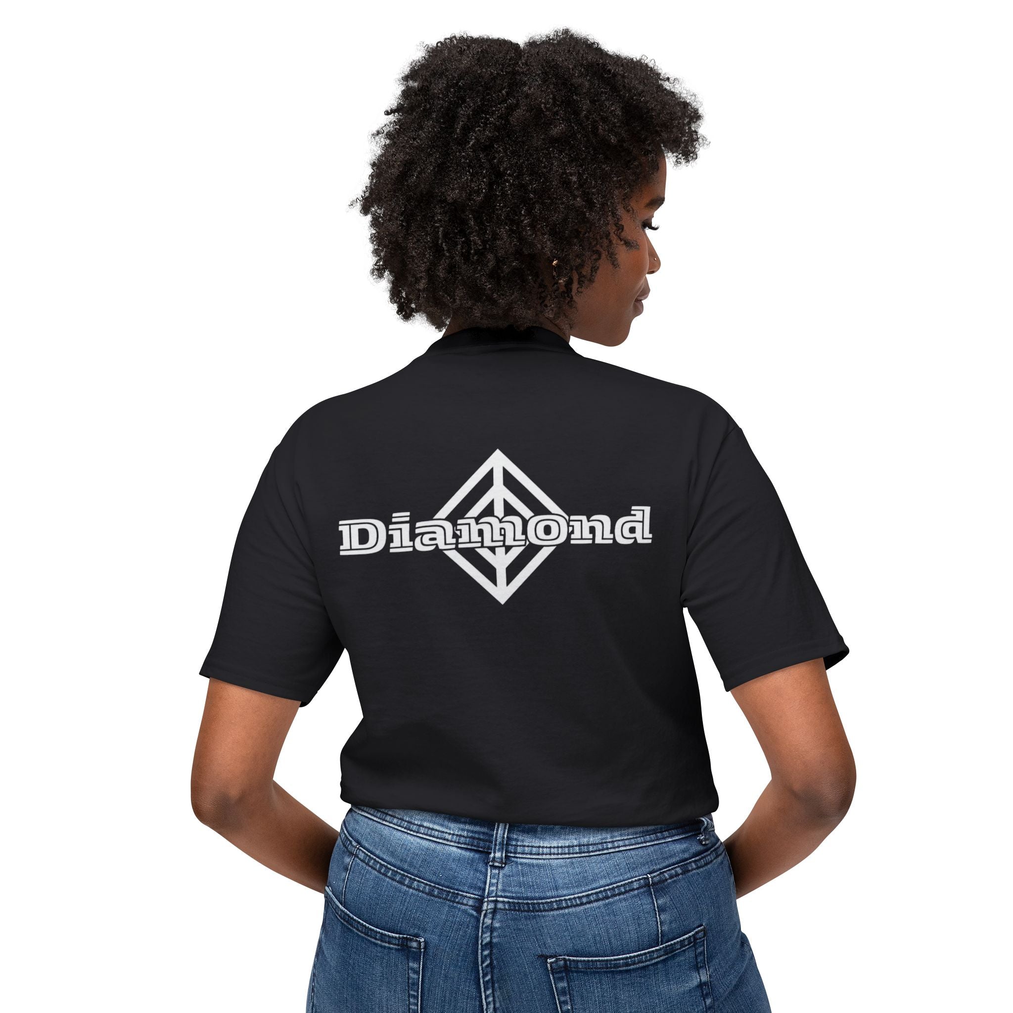 T-shirt graphique unisexe élégant de la marque diamond– T-shirt en coton confortable pour un usage quotidien