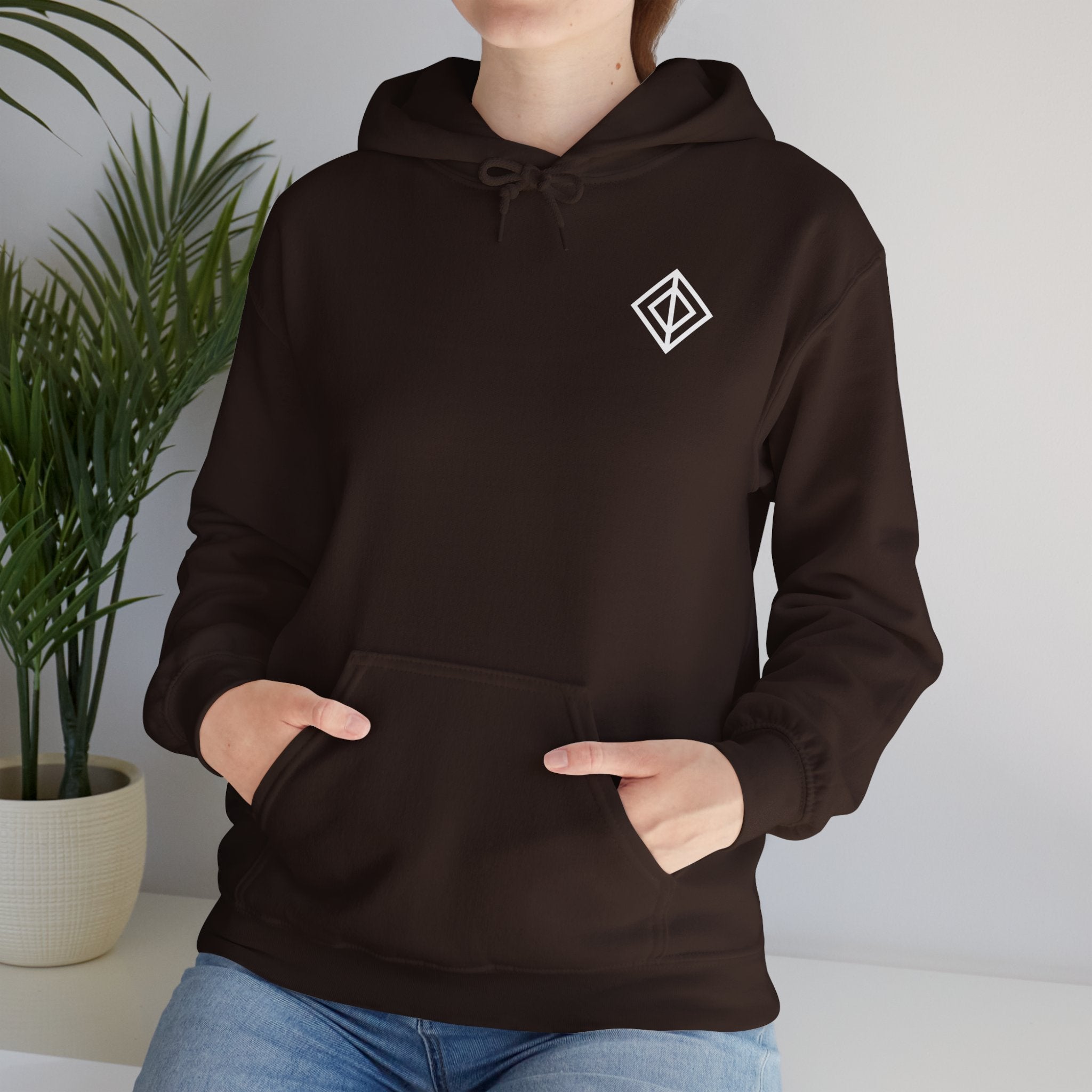 Hoodie à capuche unisexe Heavy Blend™ Marque Diamond