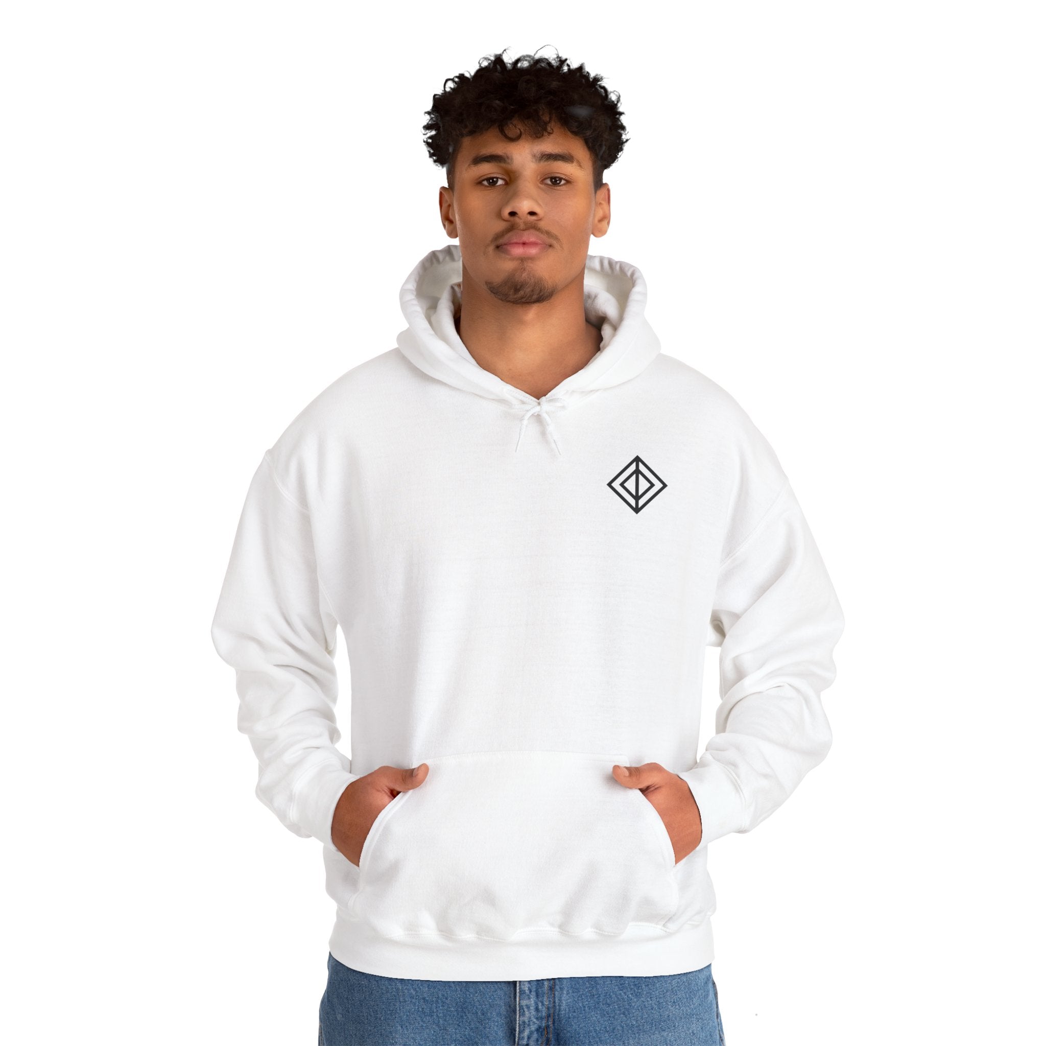 Hoodie à capuche unisexe Heavy Blend™ Marque Diamond