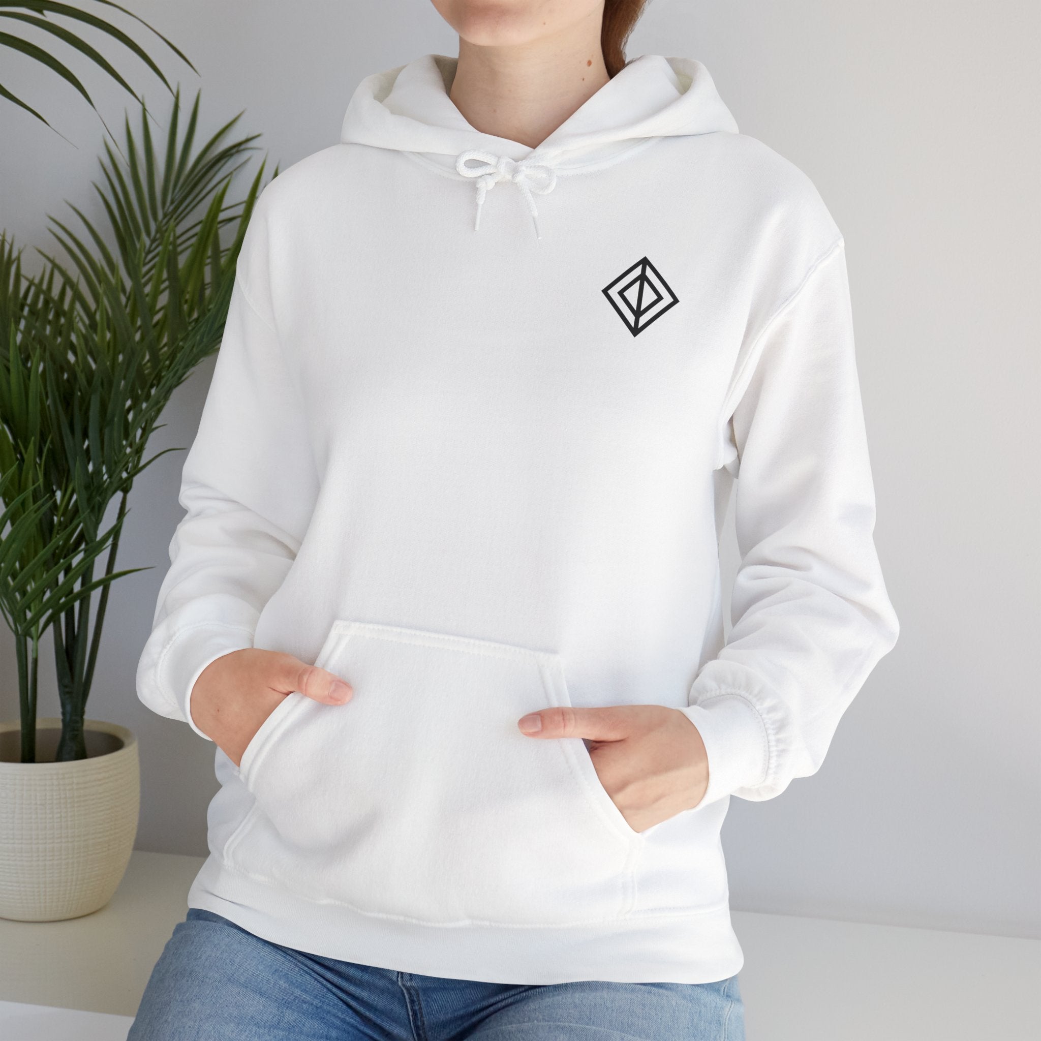 Hoodie à capuche unisexe Heavy Blend™ Marque Diamond