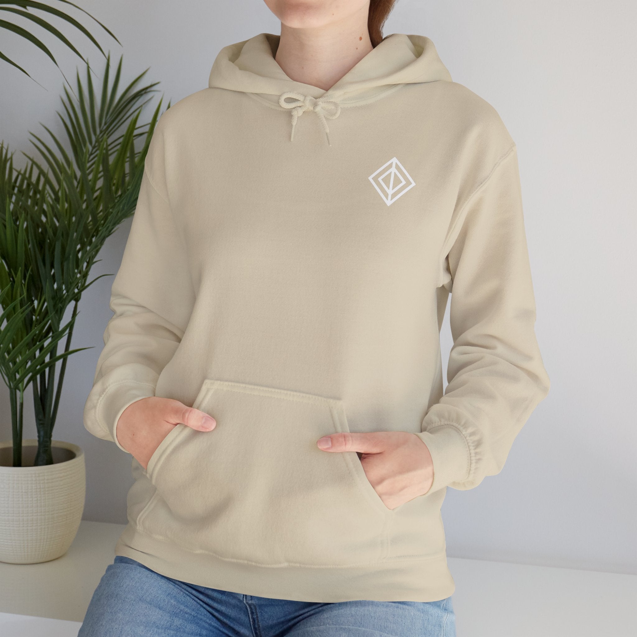 Hoodie à capuche unisexe Heavy Blend™ Marque Diamond