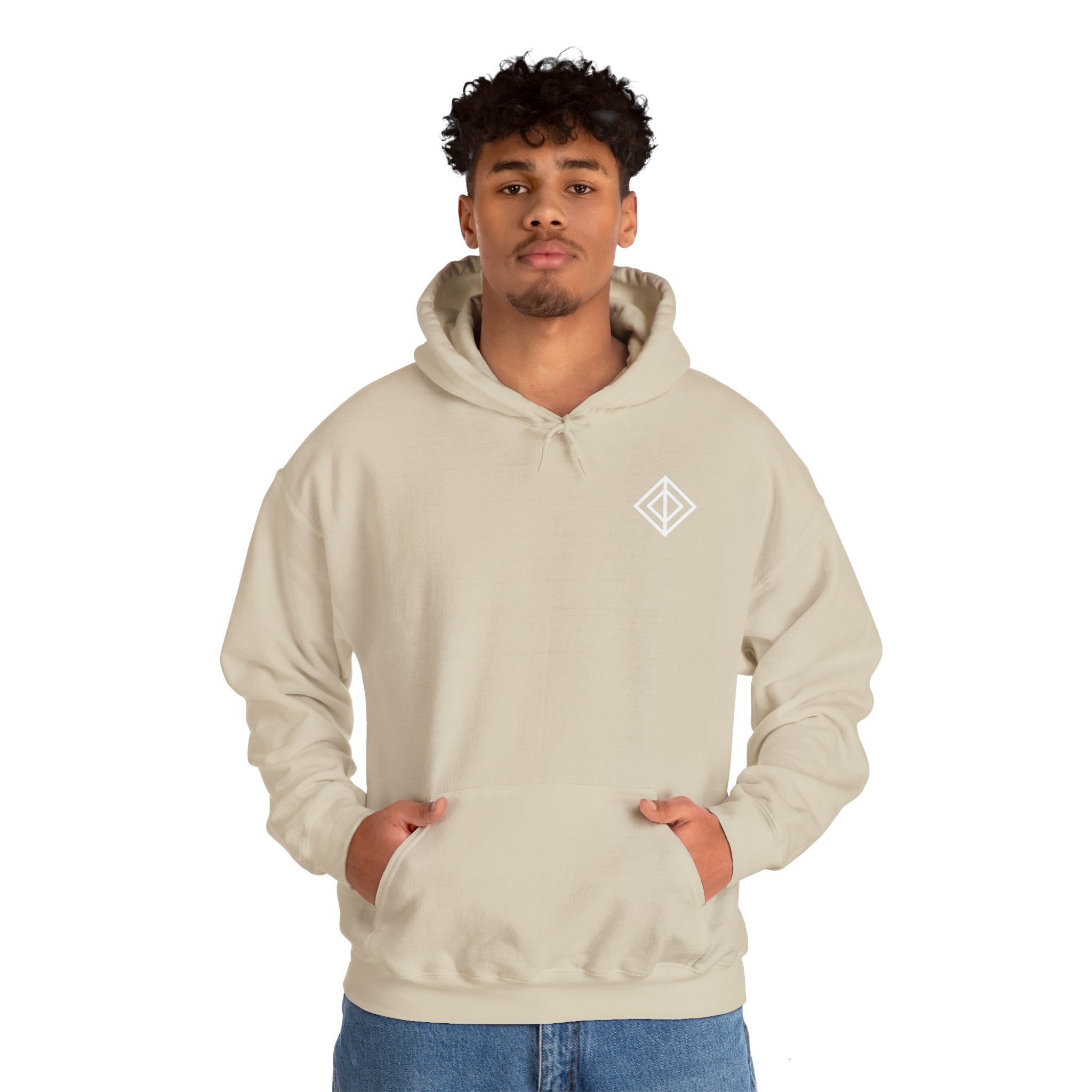 Hoodie à capuche unisexe Heavy Blend™ Marque Diamond